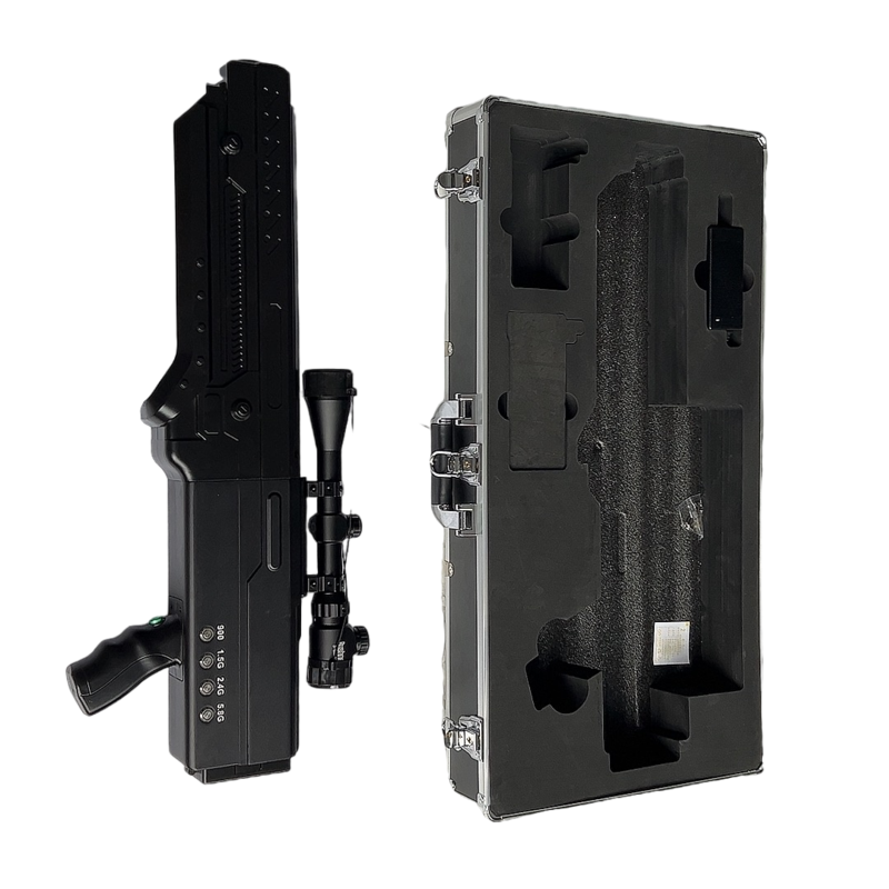  连州手持便携式枪型低空防御反制四通道A型