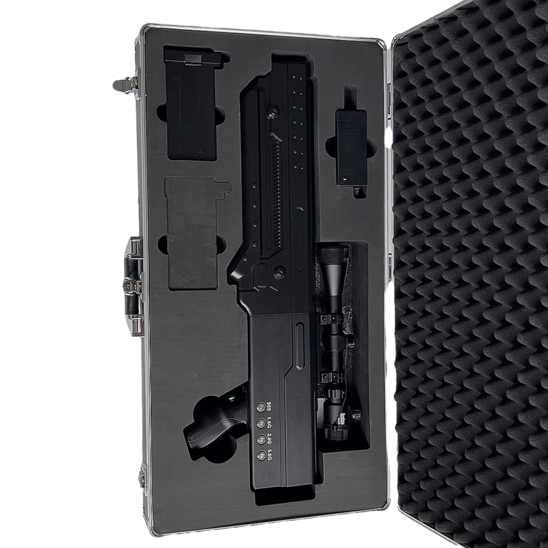  连州手持便携式枪型低空防御反制四通道B型