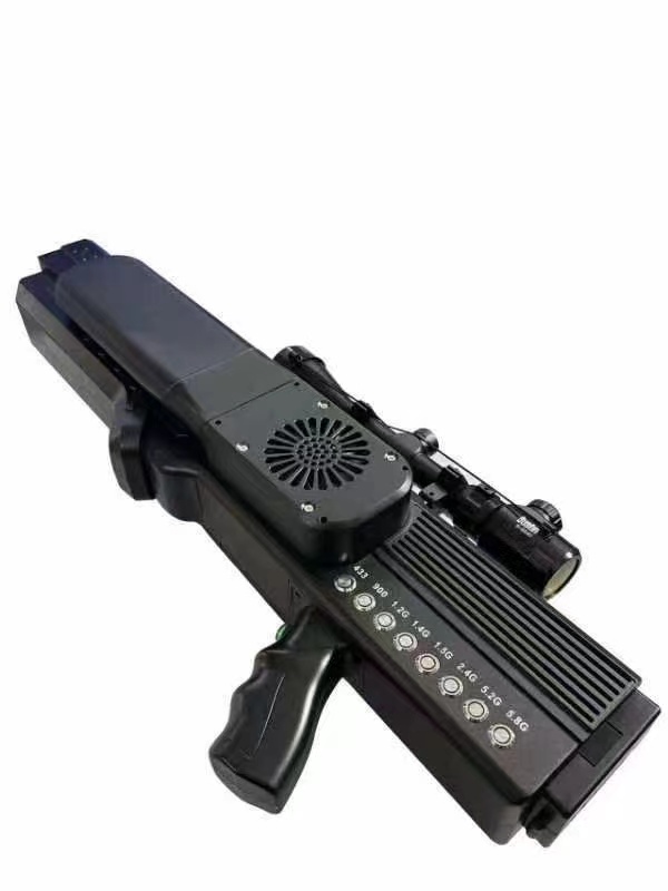  连州手持便携式枪型低空防御反制八通道